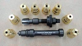 Rosewood Diesel Injector Sleeves and Tools